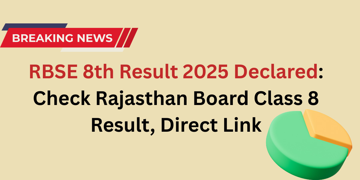 rajasthan 8th result 2025